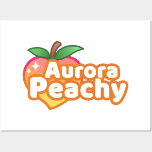 AuroraPeachy Logo 2020 Posters and Art